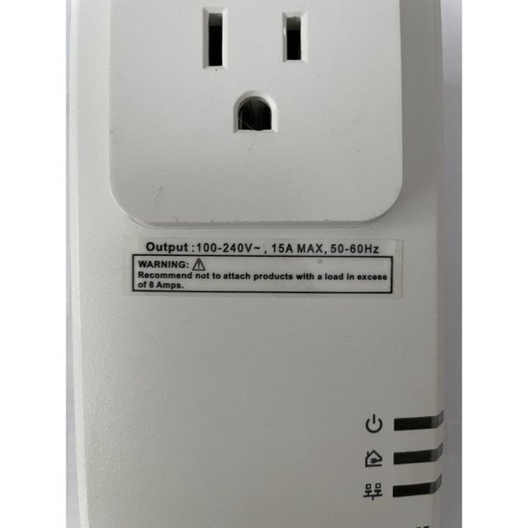 ZyXEL Set - 1 Powerline Pass-Thru Ethernet Adapter PLA-407 200Mbps & 1 - PLA-401 - Picture 6 of 10